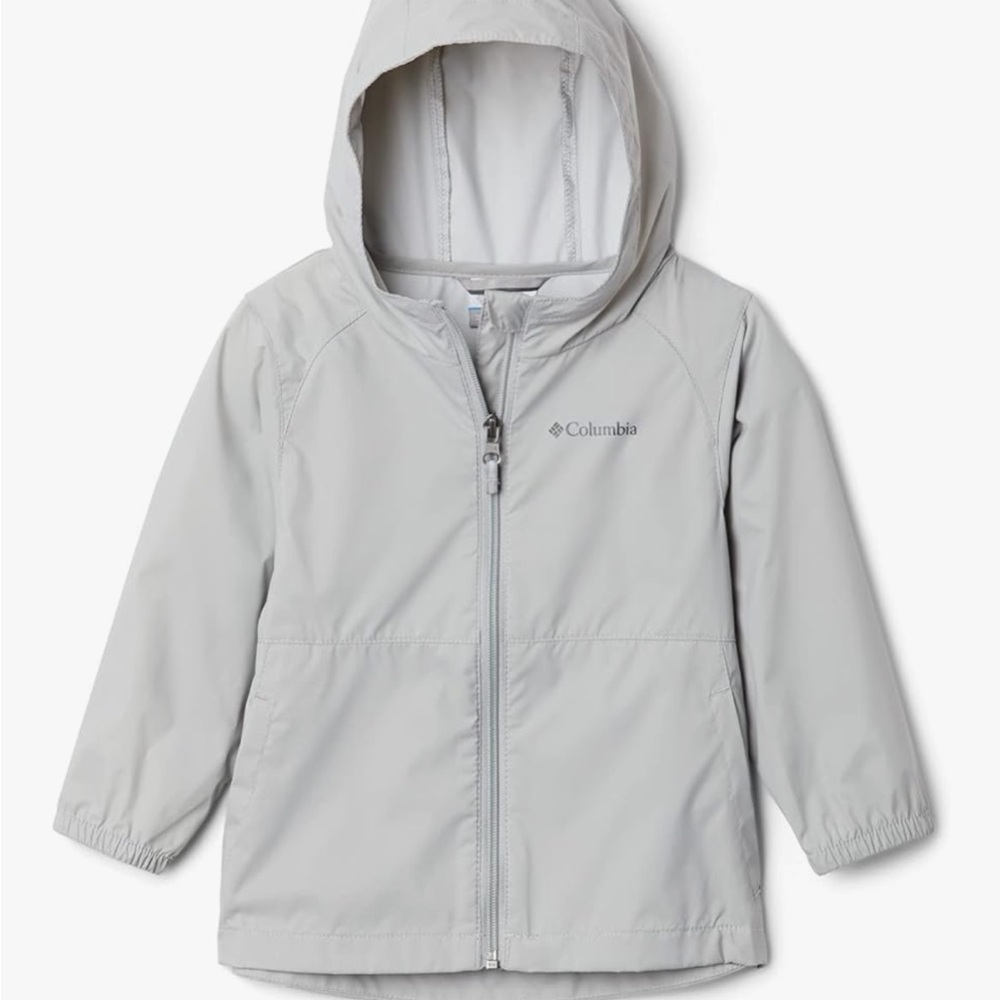 Kids Columbia Gray Hooded Jacket